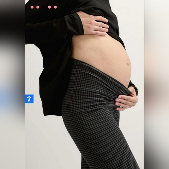 NWOT Hatch houndstooth leggings, medium - Picture 5 of 9